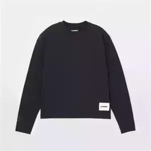 라프리마 질샌더 로고패치 여성 긴팔 티셔츠 J40GC0002 J45048 402