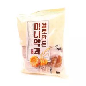 (1박 20개입) 쌀로만든 미니 약과 120g/회의용/간식/전통/과자/영양/쫀득한/한과/세트/쫀득한/유치원
