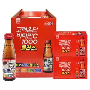 마시는 고려은단 비타민C 1000 플러스 100ml x 60병/드링크/접대용/손님용/내빈용/간식/에너지/선물용/병원