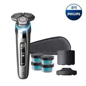 PHILIPS 필립스 SkinIQ S9000 시리즈 전기면도기 크롬실버 S9973/63