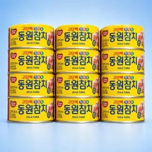 동원 DHA 참치캔 150g 원터치 12개
