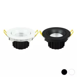 동성 LED 초이스 COB일체형 3인치 매입등 8W 화이트/블랙 타공75mm LED매입등 LED다운라이트