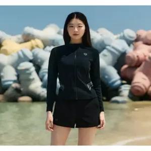 [모다아울렛][아레나]에센스 레귤러핏 래쉬가드 3PCS 세트 A5BL1PS06_BLK