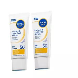 니베아 선 프로텍트 앤 라이트필 퍼펙트 선세럼 (SPF50+/PA++++) 90ml, 2개