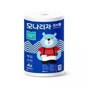 모나리자 점보롤(500mx4롤x4팩(16롤) 박스)