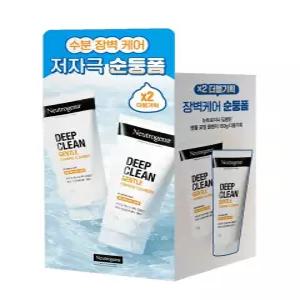 [저자극장벽케어] 뉴트로지나 딥클린 젠틀 포밍 클렌저 150g 더블기획