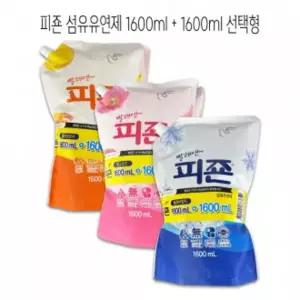 피죤 섬유 유연제1600ml + 1600ml 선택형 -D