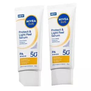 니베아 선 프로텍트 앤 라이트필 퍼펙트 선세럼 (SPF50+/PA++++) 90ml, 2개