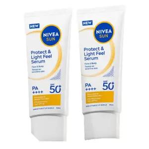 니베아 선 프로텍트 앤 라이트필 퍼펙트 선세럼 (SPF50+/PA++++) 90ml, 2개