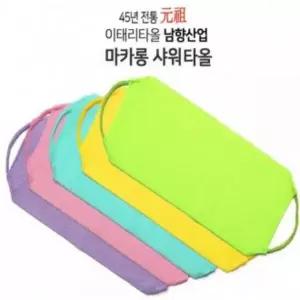 실리콘때타올 526GGU81 이태리 때수건 때타올 색상MIX 5개