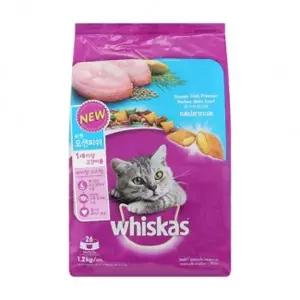 [하프클럽/셀럽하우스]오션피쉬 고양이 건식사료 위스카스 포켓 1.2kg 성묘용 먹이