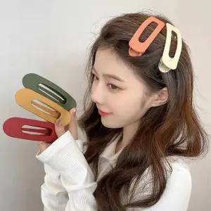예쁜머리핀 헤어핀 대형클립핀 올림머리 컬러 집게핀