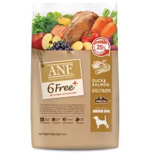 신상품 ANF 식스프리플러스 인도어 독 오리고기연어 5.6kg