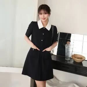 로엠 카라 2in1 트위드 미니 원피스 RMOWG25NT1