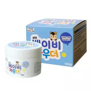 빠른 배송 삼현 베이비 아기땀띠 파우더 100g 땀띠분 땀띠파우더 어린이땀띠 서치D1