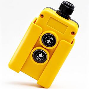 MXUTEUK 덤프 트레일러 원격 제어 스위치 12V DC 상하 푸시 버튼 스위치 리프트 게이트 트럭 티퍼 트레일러용 G018