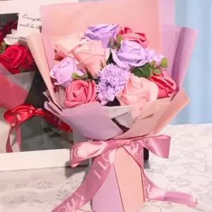 HPS 비누꽃 11송이 장미꽃 꽃다발 조화 졸업식 기념일