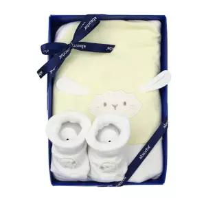 [압소바](마산점)[압소바 26년F/W 임신출산선물]레콧투 속싸개+양이양말세트(AB2651IN01/AB2673SS01)오...
