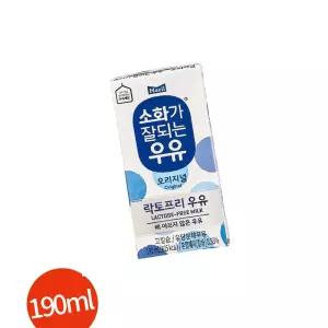 매일 소화가 잘되는 우유 190ml 24개 홈베이킹