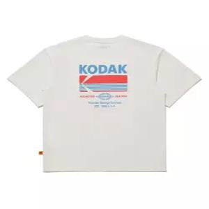 [정품] 코닥 KODAK 브리즈팝 에어로쿨 빅그래픽 반팔 티셔츠 IVORY K6223LRS54IVR