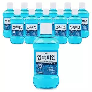 오릭스 입속미인가글 770mL x 12개 가그린 구강청결제