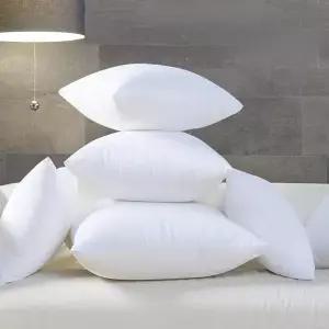 컬러 솔리드 낮은베개솜 편리한 지주 교체 45x45cm 코어 베개 사각형 홈 패딩