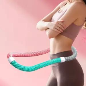 스프링 훌라후프 소프트 줄 허리라인 홈트 다이어트
