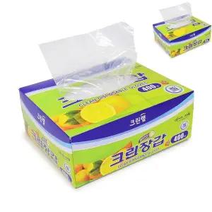 크린장갑 중 400매 일회용장갑