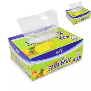 크린장갑 중 400매 일회용장갑