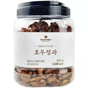 코스트코 그린너트 달콤 바삭 호두 정과 800g 안주 간식