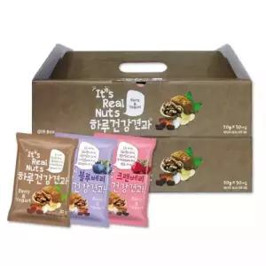 리얼넛츠하루건강견과 요거트 혼합 2박스20g 30봉 / 총 60봉