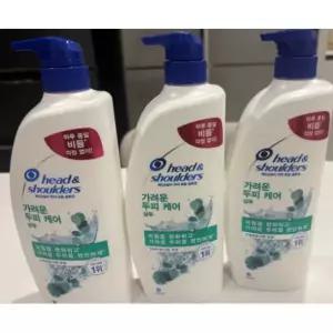 헤드앤숄더 가려운 두피케어 두피 약산성 샴푸 850ml 3개