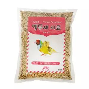 핀치 리아펫 잉꼬 앵무새 먹이 600g 사료 모이 밥