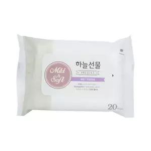 리필 하늘선물 물티슈 20매 여행용 소형