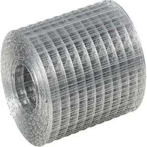 하드웨어 천 금속 와이어 메쉬 롤 4인치 X 20피트 치킨 울타리 용융 아연도금 용접 펜싱 수공예용 미세