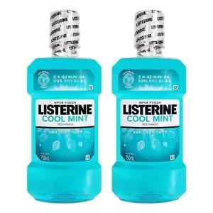 리스테린 쿨민트 750ml X 2개