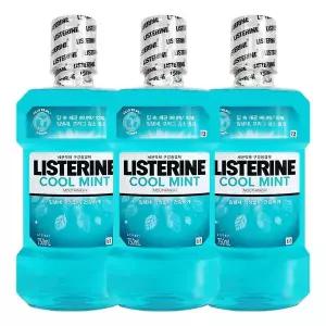 리스테린 쿨민트 750ml X 3개