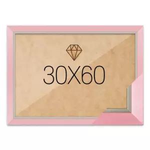 보석십자수액자 30x60 고급형 모던핑크