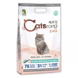 건식사료 뉴캐츠랑 전묘용 5kg 고양이 간식 반려동물밥 기호성좋은 먹이 건조 영양 캣사료 캣식