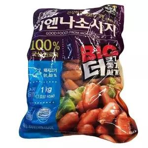 [하프클럽/기타]목우촌 BIG 주부9단 비엔나 소시지 1kg 40079_ice