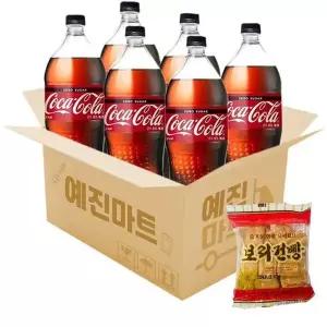 [하프클럽/기타]예진마트 코카콜라 제로 업소용 1.25L x 6PET