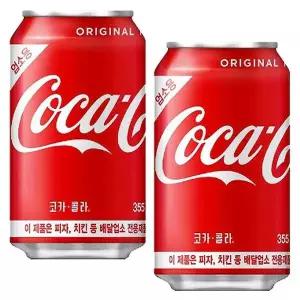 [하프클럽/기타]코카콜라 355ml x 48캔(24캔x2박스)