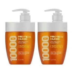 엘라스틴 프로틴클리닉 고영양 손상케어 트리트먼트 700ml 2개