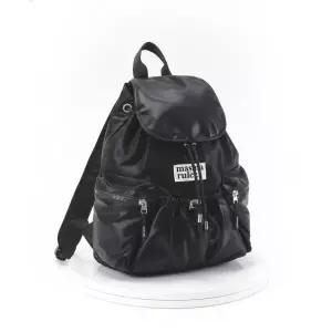 MASMARULEZ mini ver. flap backpack_Glittery black