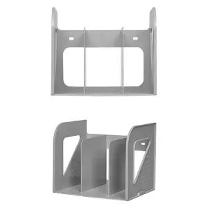 3칸 학생용 책상 잭꽂이 북앤드 27.5x22cm 1개 CG수납책 학생책 서랍책 사무실책 책장책 책꽂이 미니책 책