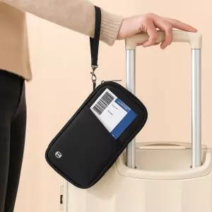 트레정 RFID 차단 여권 지갑 안티스키밍 파우치RFID치 RFID방지 RFID케이스