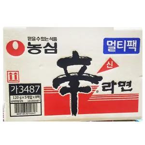농신 신라면 멀티 40봉 대용량