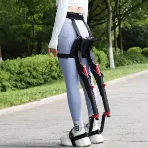 조정 가능한 웨어러블 의자 경량 작업 낚시 야외 휴대용 스탠딩 도구 높이 통합 지원