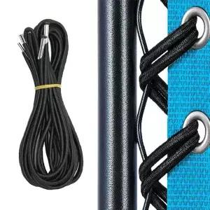 4Pcs 탄성 코드 캠프 침대 휴식 의자 액세서리 제로 중력 Reclining 정원 일광욕 대한 안정적인 바인딩
