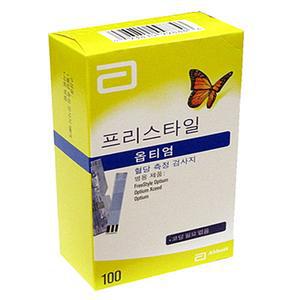 프리스타일 옵티엄 혈당시험지 1박스(100매)F